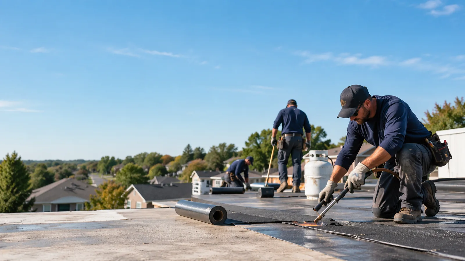 Flat Roof Leak Repair providers in Berwick, IL